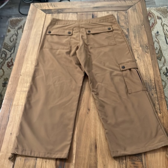 PATAGONIA capris, size 4 , saddle brown - Picture 2 of 7